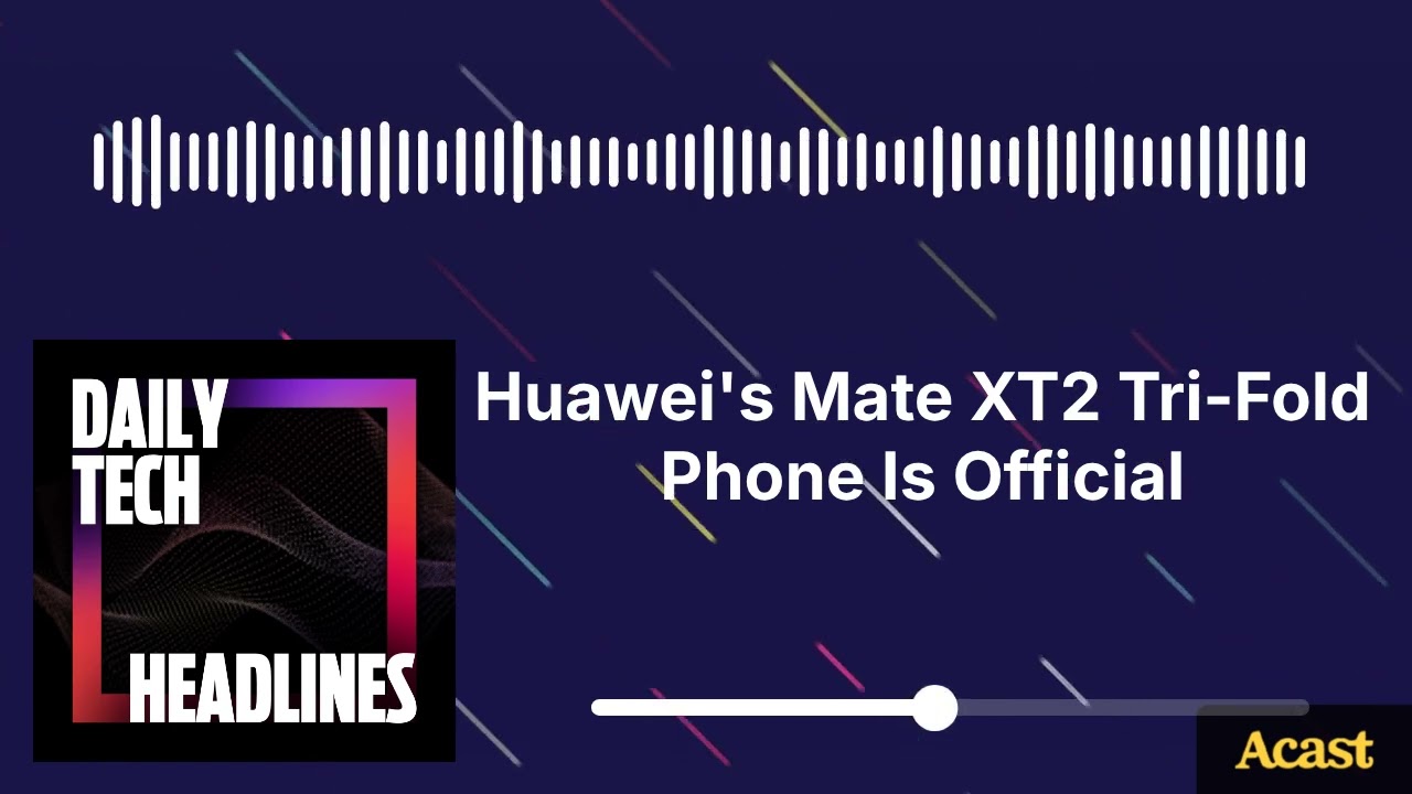 Thumbnail for Huawei's Mate XT2 Tri-Fold Phone Is Official - DTH