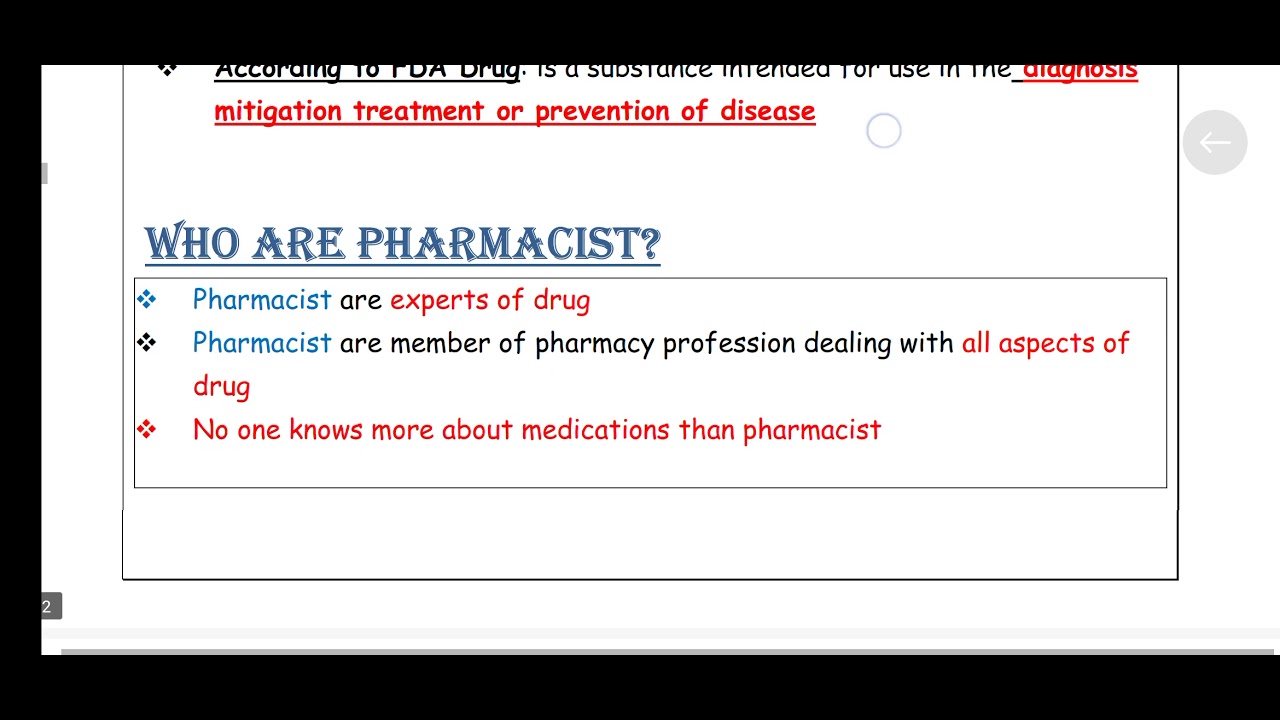 ملخص المحاضره الاولى اولى صيدله اورينتيشن مع #د_جمال_صلاح