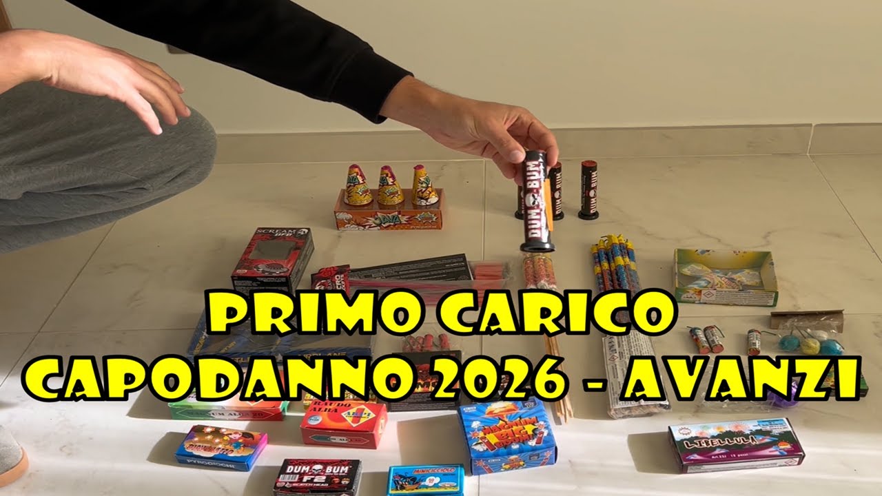 Primo Carico Capodanno 2026 - avanzi