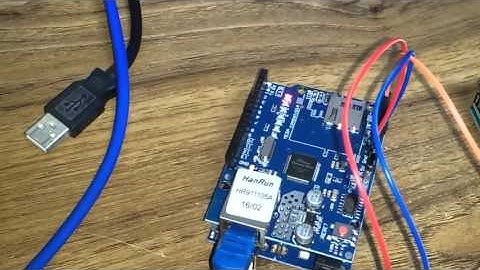 아두이노 w5100 이더넷 쉴드 오류 테스트