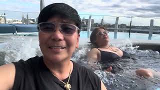 Spa time which relaxed our mind body and soul enjoy the moment while we can