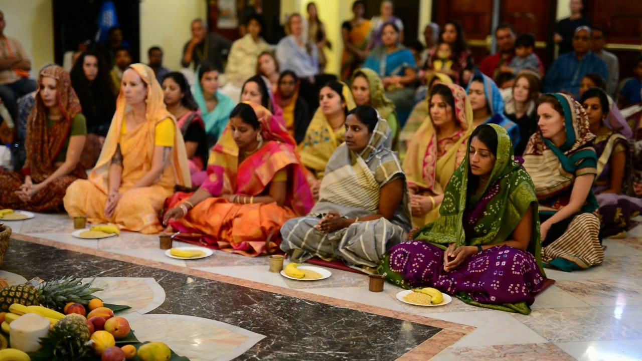 Radhanath Swami Initiations 2017