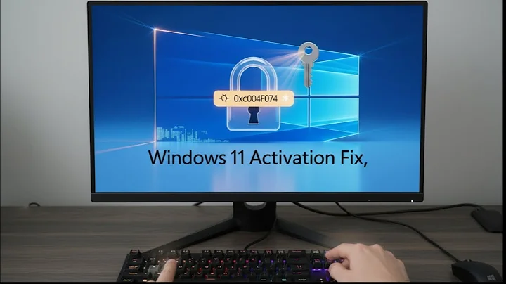 How to Fix Windows 11 Activation Error Code 0xC004F074 – Step-by-Step Guide