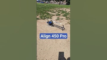 Align T-Rex 450 Pro Helicoptero Takeoff #aligntrex