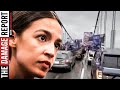 AOC Burns Trump Chumps Blocking Traffic