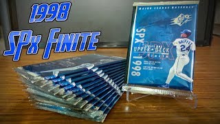 1998 SPx Finite Baseball Pack Break! All Serial Numbered Cards!!!