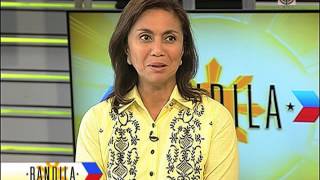 Leni explains where campaign funds come from