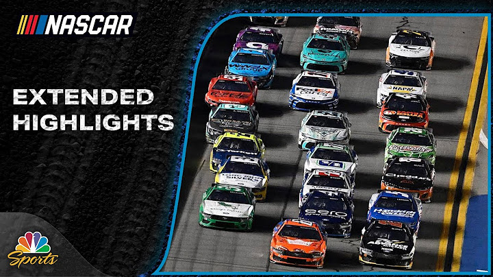 NASCAR Cup Series EXTENDED HIGHLIGHTS: Coke Zero Sugar 400 | Motorsports on NBC
