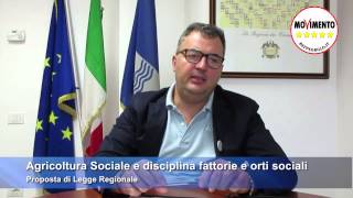 Lex Basilicata PDL Agricoltura sociale e disciplina fattorie e orti sociali