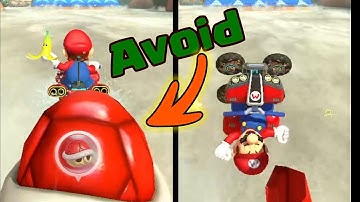 Mario kart how to avoid red shells