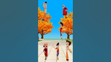 Motu , ChottaBheem , Rocky Viral VFX magic video #vfx #shorts #shortsfeed #trending