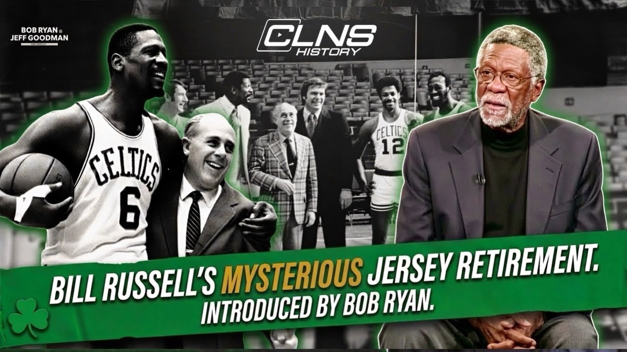 RARE: Bill Russell Retirement Ceremony Nobody Was Allowed to See — w Bob Ryan & Charlie Rose