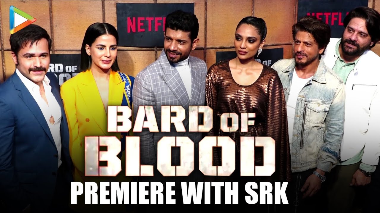 Shah Rukh Khan At the Premiere Of Bard Of Blood | Emraan Hashmi | Kirti Kulhari | Sobhita
