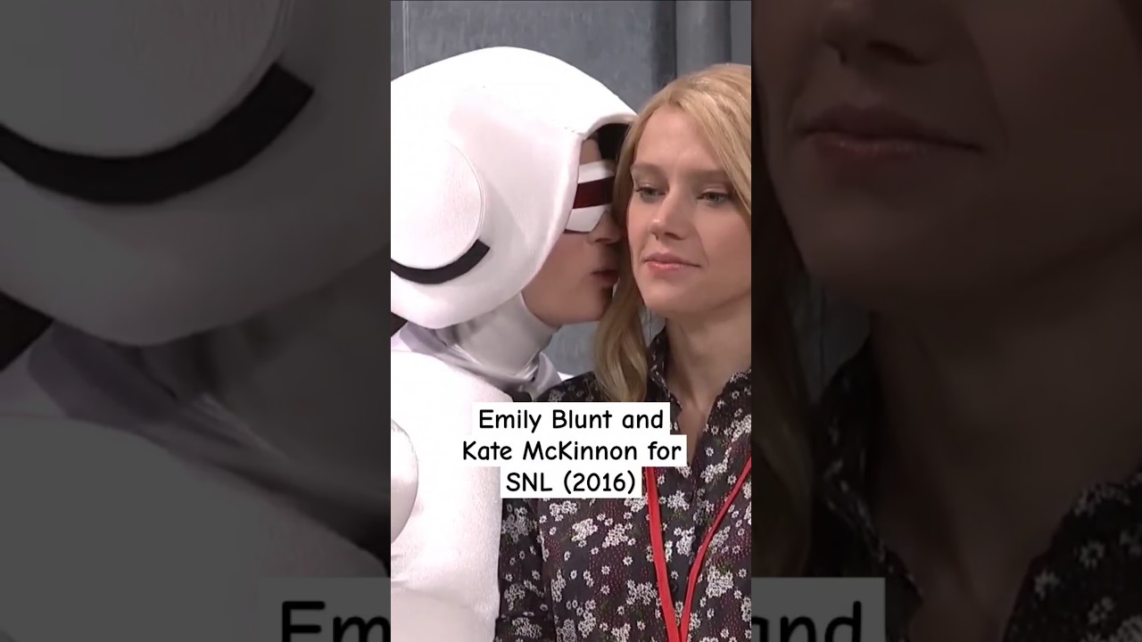 Emily Blunt and Kate McKinnon for SNL (2016) 