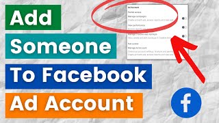 How To Add People/An Agency To A Facebook Ad Account? [in 2022] (From Facebook/Meta Business Suite)