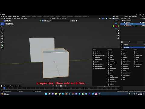How to use the boolean modifier in Blender | Get expert in Boolean #blender #blender3d #tutorial