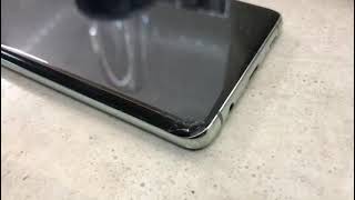 Repair to broken cracked mobile phone screen. No screen replacement. 10 minute fix. My fix on phone screenshot 4