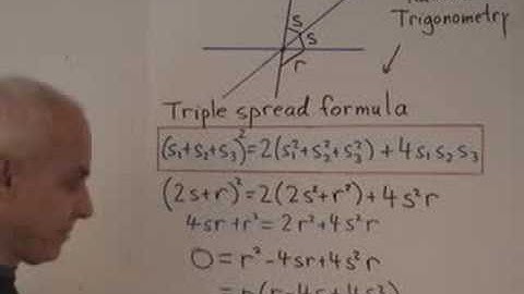 Spread polynomials | WildTrig: Intro to Rational Trigonometry | N J Wildberger