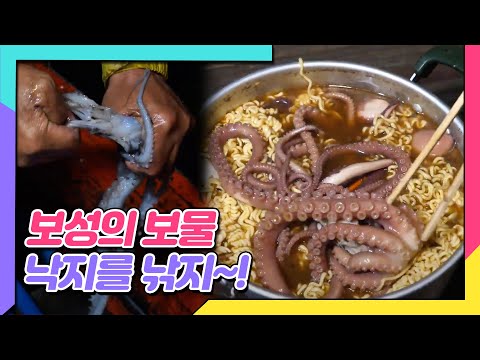 국민 여름 보양식 <strong>낙지</strong>🐙바다의 보물창고 득량만 새벽 <strong>낙지</strong> 조업