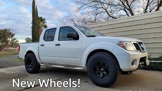 My 2013 Nissan Frontier Gets New Wheels