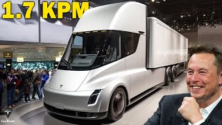 2025 Tesla Semi Big Upgrade Delivery! Elon Musk Leaked Insane Production Plan & 3 Hidden Changes!