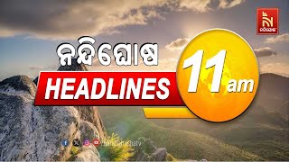 Headlines @11AM | 31st May 2024 | NandighoshaTV