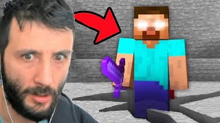 HEROBRİNE NE İSTERSE YAP 😨 Ekiple Minecraft Herobrine Chamber