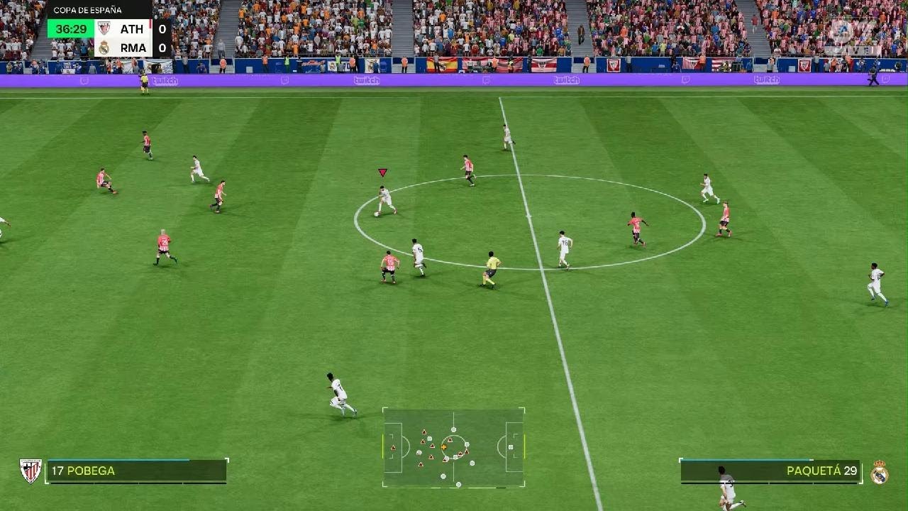 Real Madrid x Atlético Bibao - carreira de manager - EA SPORTS FC 25