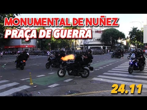 Praça de Guerra no Monumental - River x Boca - Final Copa Libertadores 2018