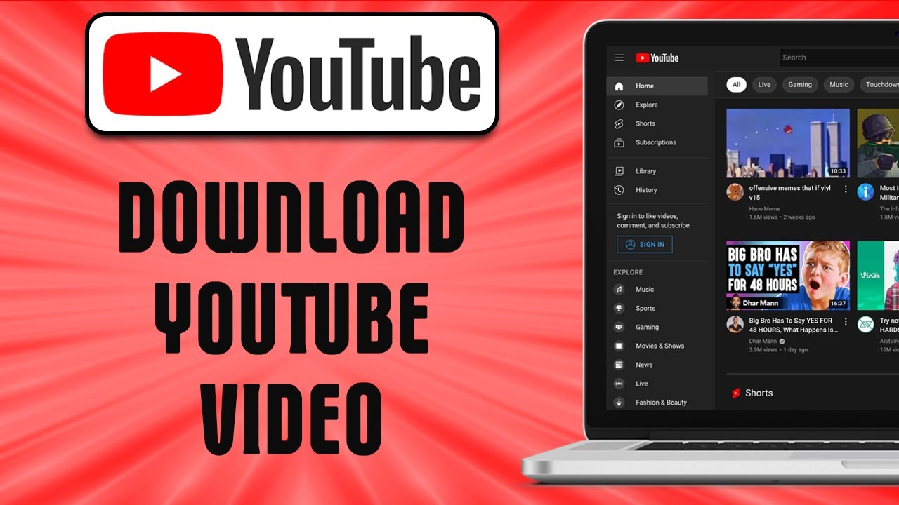 How To Download YouTube Video (easy) - YouTube