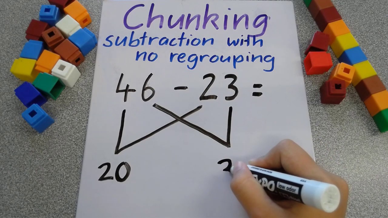 Subtraction Using Chunking YouTube Subtraction Using Chunking YouTube