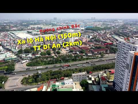 Dự án Căn hộ Bcons Polygon Vị trí View trên cao