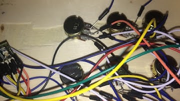 Wiring setup for my arcadebutton midi controller