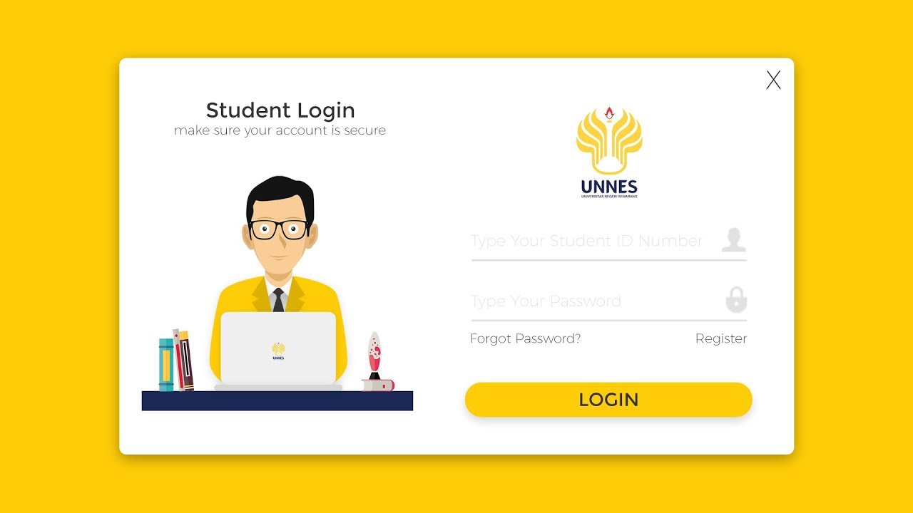 How To Create Student Dashboard UI Design Login Form in VB ...
