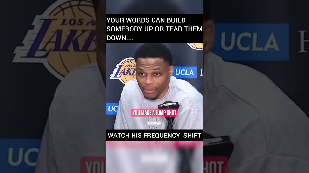 ⁣Words are powerful. Share this short with someone. Billy Carson #russellwestbrook