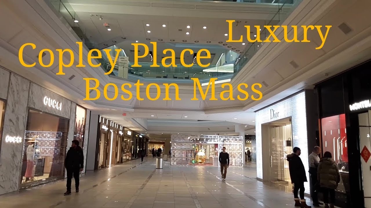 Copley Place Luxury Mall in Boston Mass 