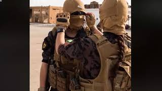 Wanita / Gadis ini bertarung melawan ISIS di Suriah dan Irak
