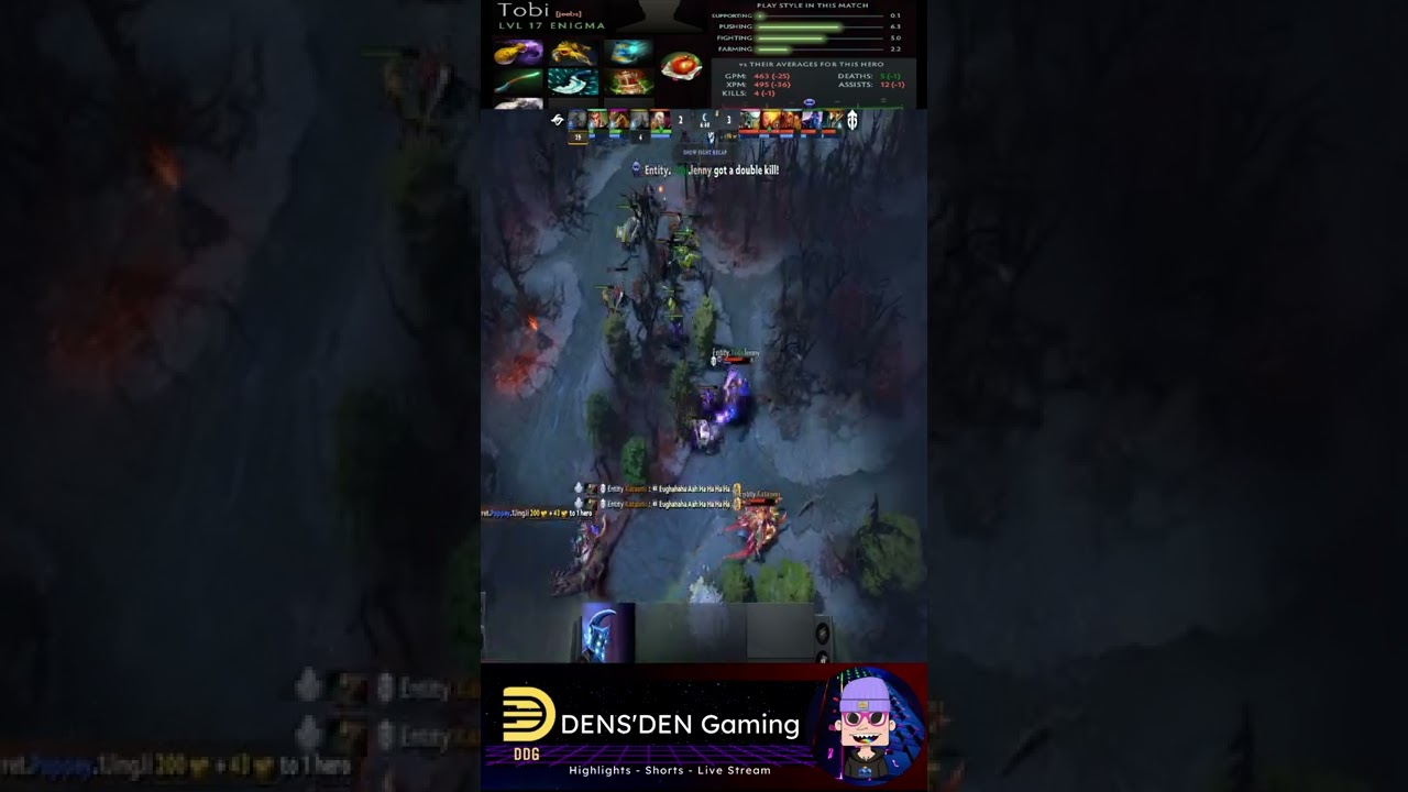 Entity Tobi Enigma Top Plays of the TI11 qualifier