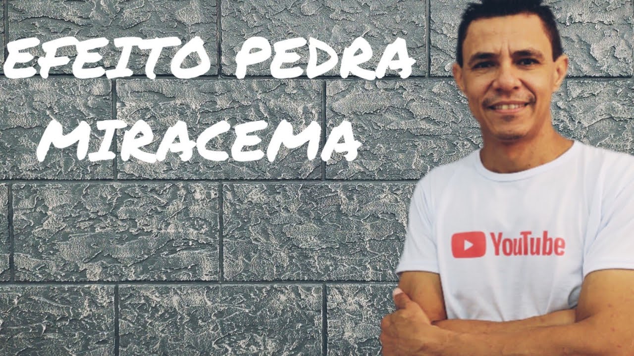 📢📢EFEITO PEDRA MIRACEMA | TEXTURA COM ARGAMASSA NO EFEITO PEDRA,  ASSIM E MAIS BARATO