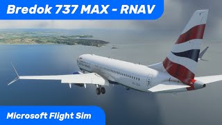 RNAV Approach Tutorial MSFS - Boeing 737 MAX