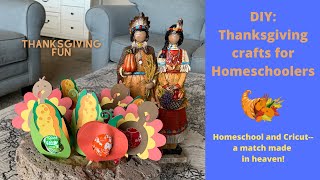 😊DIY: Thanksgiving Cricut Craft Ideas 2021: Cricut, kids, homeschool😊