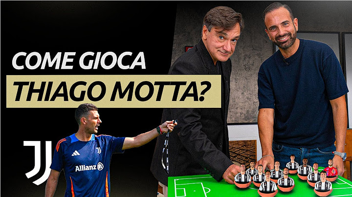 COME GIOCA la Juventus di THIAGO MOTTA? - Appuntamento con il Tattico Ep.1 | Fabio Caressa