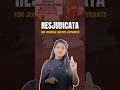 RESJUDICATA for Judicial Service Aspirants