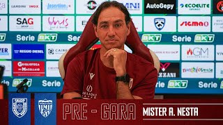 PRE - GARA MISTER ALESSANDRO NESTA: AC REGGIANA vs COSENZA CALCIO