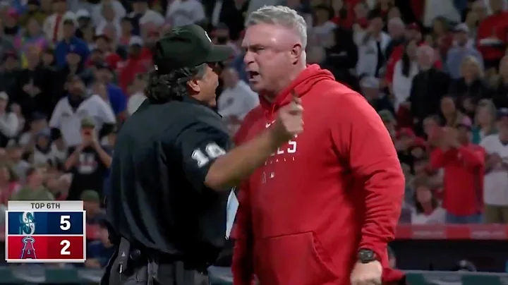 MLB | Phil Nevin With An All-Time Great Ejection After Awful Strike 3 Call