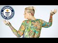 Most tattooed senior citizen - Guinness World Records