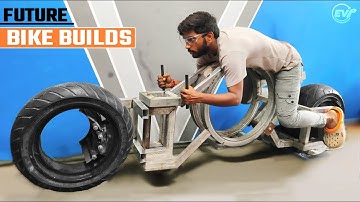 Making Future hubless Motorcycles Part-1 || DIY Hubless Bike || @CreativeScienceOfficial