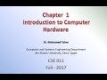 Chapter1.Introduction to Computer Hardware part one شرح منهج حاسبات هندسة