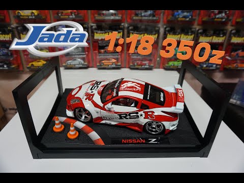 ミニカー Jada Toys Nissan Option D RSR Z33 1/18 2005 Jada Toys Import Racer Option D Extreme Drift Camber