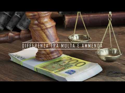 Video: Differenza Tra Multa E Pena